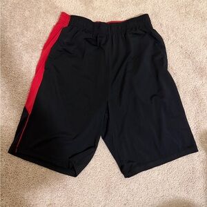 Devops Black and Red Men's GymShorts